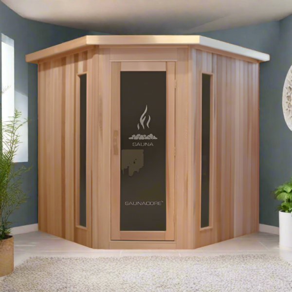 Saunacore Traditional Indoor Sauna Neo-Classic Style Series N5X5