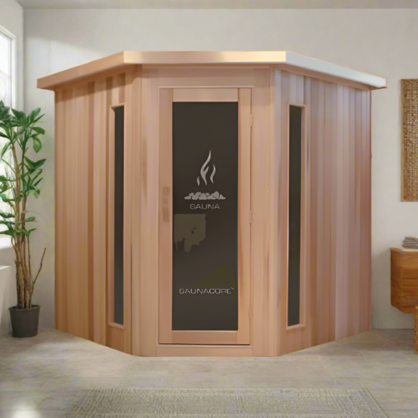 Saunacore Traditional Indoor Saunas Neo-Classic Style Series N7X7