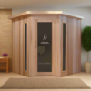 Saunacore Traditional Indoor Sauna Neo-Classic Style Series N5X5 - Image 2