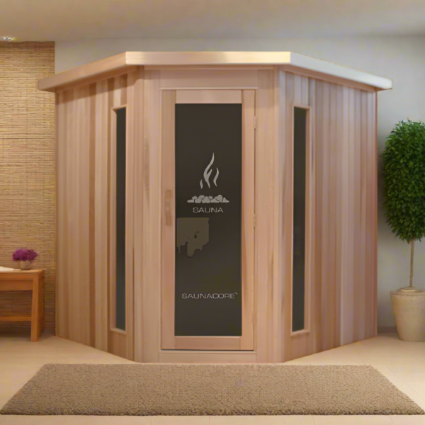 Saunacore Traditional Indoor Sauna Neo-Classic Style Series N5X5