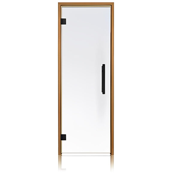 Prosaunas Thermo-Aspen Frame Clear Glass Sauna Door 24x81