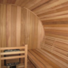 Saunacore Traditional Outdoor Country Living Barrel Sauna BRL6X6 - Image 2