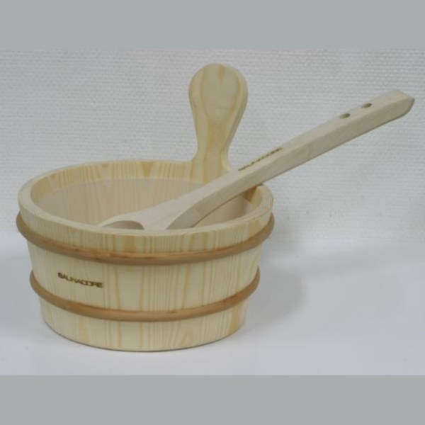 Saunacore Bucket and Ladle Sauna Accessory