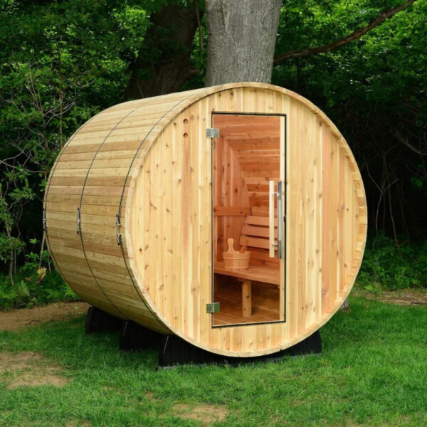 Almost Heaven Essex 4 Person Standard Barrel Sauna