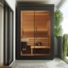 Auroom Mira S 1-2 Person Outdoor Modular Cabin Sauna Kit - Image 2